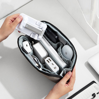 Shell-style Digital Storage Bag for Charger Phones Cables Organizer Bags Electronic Tech Pouch for Power Bank Mouse Travel Case