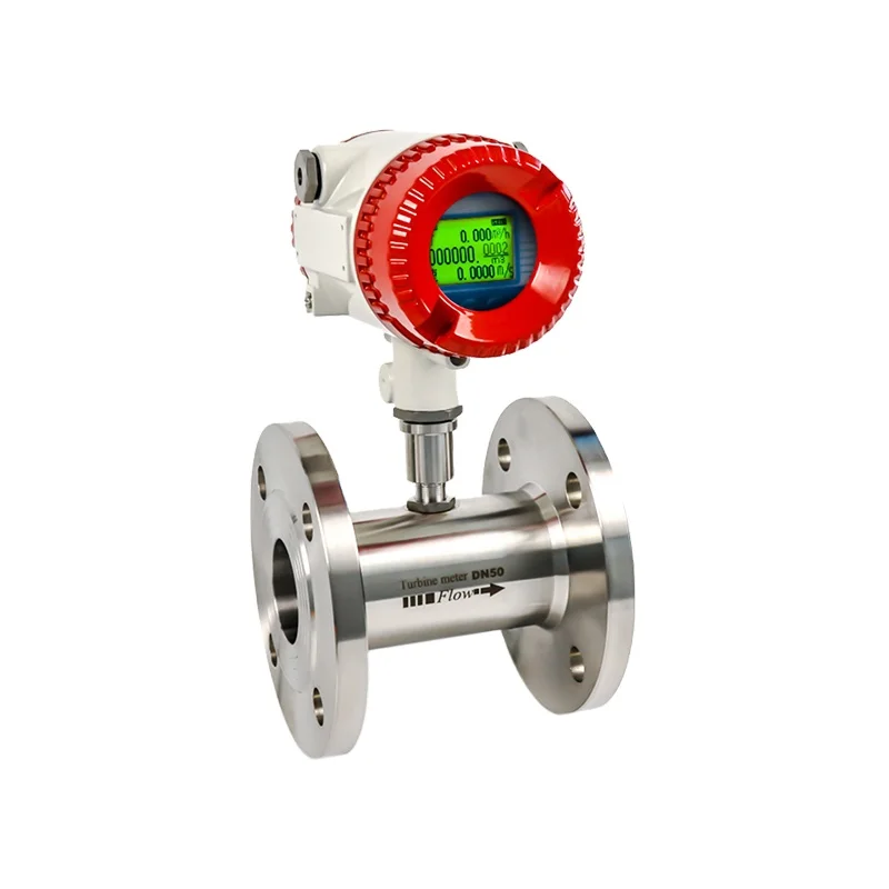 

Ss304 Ss316l 400Bar Жидкостный турбинный расходомер 1/2 дюйма 24 В Rs485 Паровой зажим для морской воды с масляной водой Водяная турбина Расходомер