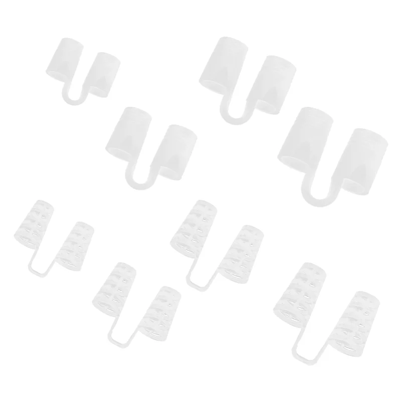ABHI-8 Pcs Anti Snoring Nose Vents Anti Snore Devices Nasal Dilators Easy Sleep Solution Breathing Aids To Heavy Congestion Reli