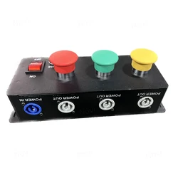 Lighting DMX Switch Controller Bar Stage Co2 Blizzard Color Paper Machine Carbon Dioxide Gas Column Electromechanical Console
