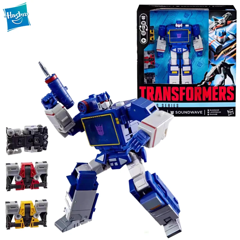 New Original Hasbro Transformation Toys Studio Series Age of Primes SS86 Soundwave Action Figure Hobbies Toys Collectible