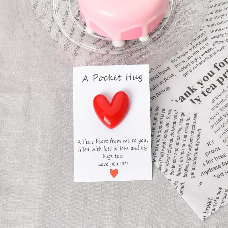 Pocket Hug Heart Gift for Mom Grandma Aunt Birthday Mothers Day Gifts for Wife Anniversary Wedding Gift for Girlfriend