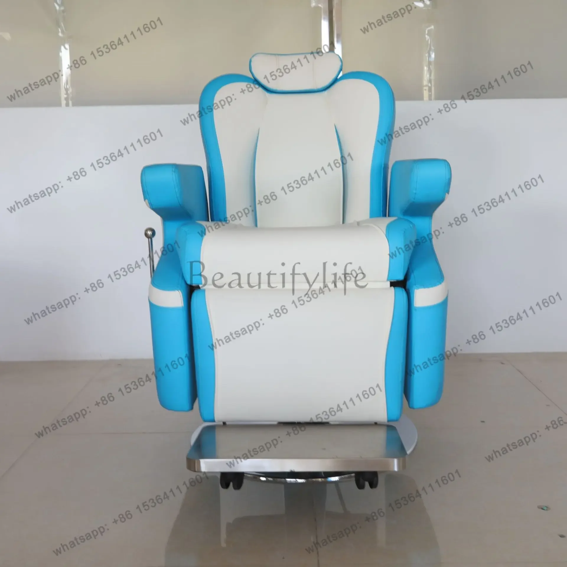 FG17Special lifting and lowering for barber chair, large chassis chair for hair salon, shaving hair chair