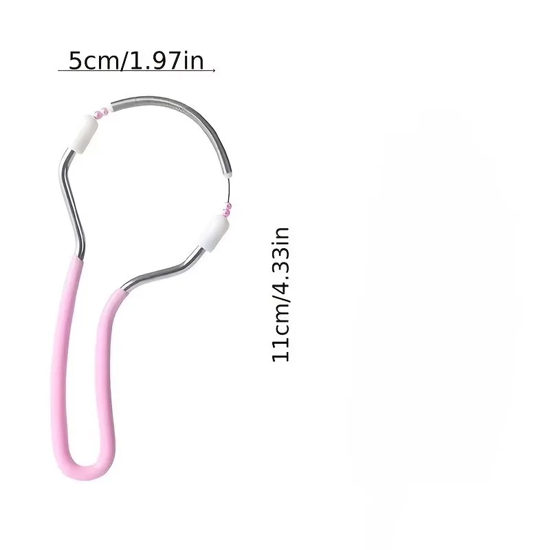 2pcs Facial Hair Remover Set, Spring Hair Removal Tool,Women's Lip and Face Shaver,Universal Device for Facial Beard