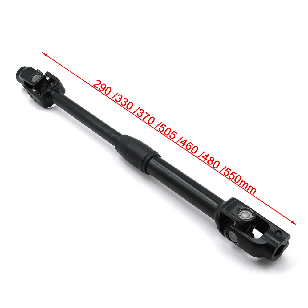 30T Power Steering Gear Rack Pinion Telescopic Adjustmen Steering Column U joints Shaft For DIY Go Kart ATV UTV Buggy Quad Bike