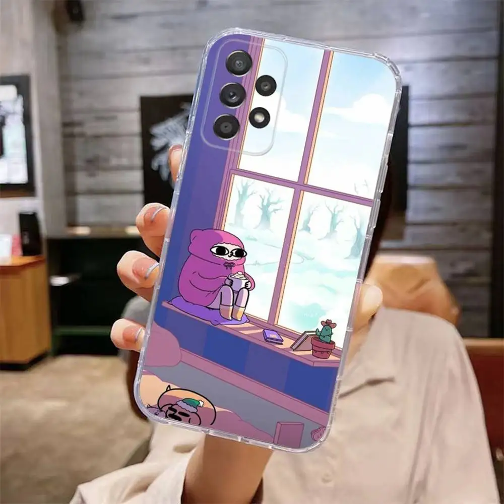 Bonita funda de teléfono K-Ketnipz para Samsung Galaxy A,71,70,52,51,40,31,50,50S,30S,21S,12,10,Note20ultra transparente