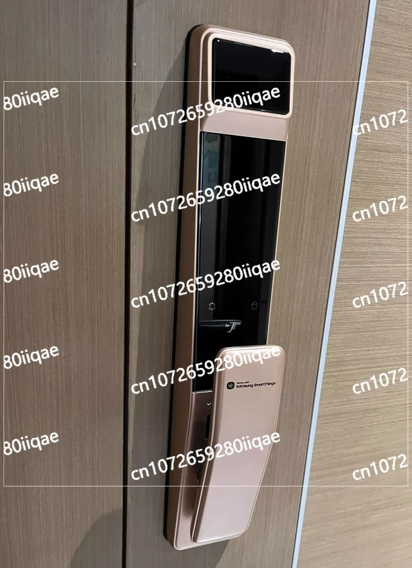 

Samsung SHS-P718 Push Pull Handle With Fingerprint Digital Smart Home Lock and Rfid Card Verification