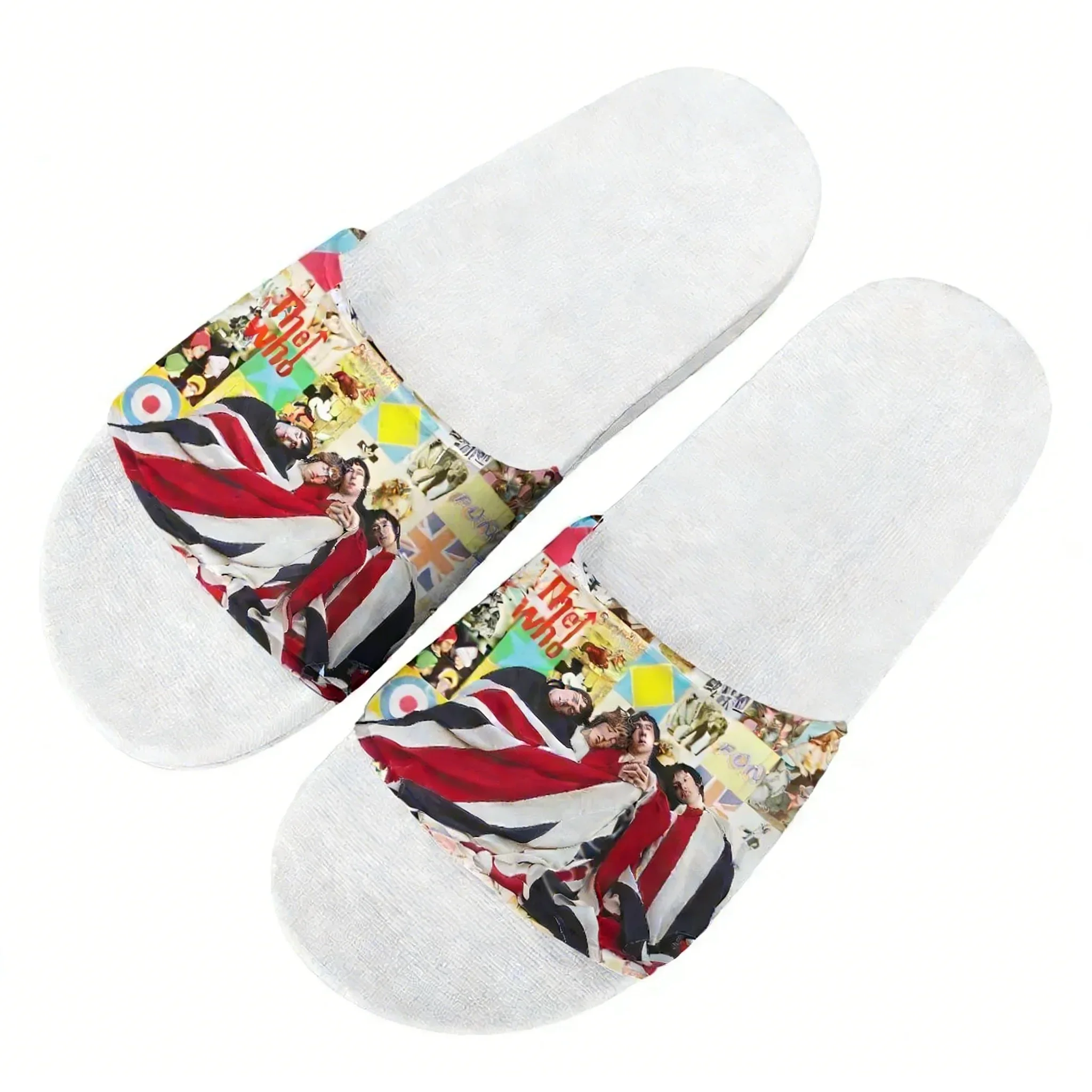 The Who Sandals Home Slippers Water Shoes Men Women Teenagers Sandal Bathroom Beach Swimming Pool Custom Made Summer Slippercust