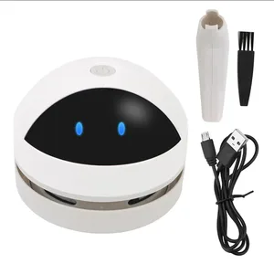 Table vacuum cleaner with clean brush, USB loading, Sweeper table, mini desktop cleaner, home and office 6 Main Table Vacuum Sales - №4