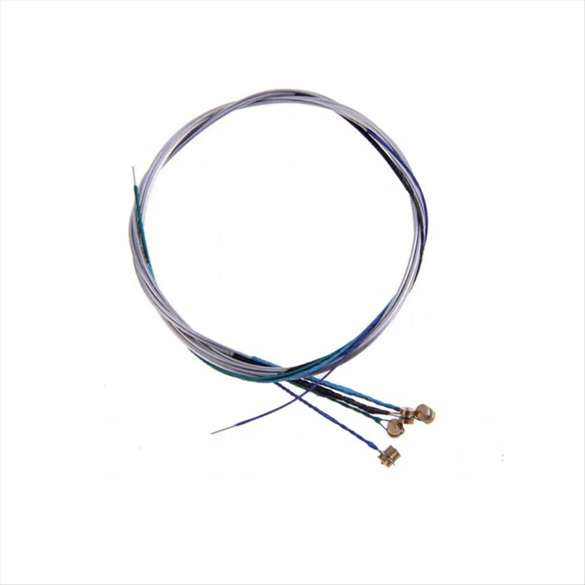 ABME New 4/4 Violin Accessories, Tuning Pins, Draw Plate, Tail Strings, Chinrest, Screws, Fine-Tuning Violin String Set