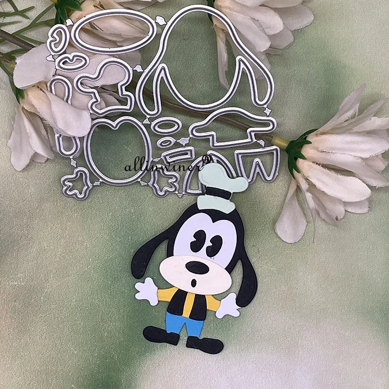 Śliczne rodzina zwierząt metalu wykrojniki szablony dla DIY Scrapbooking dekoracyjne wytłaczanie rzemieślnicze szablon sztancowanie