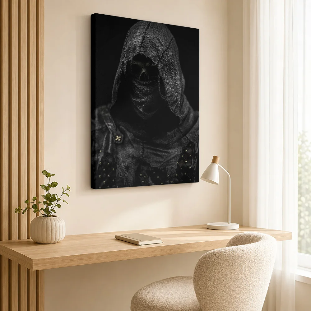 Mortal Shell Tiel Armor Canvas Painting Posters Bold Style Canvas Wall Art With Personalized Photo For Dorm Ideal Birthday Gift