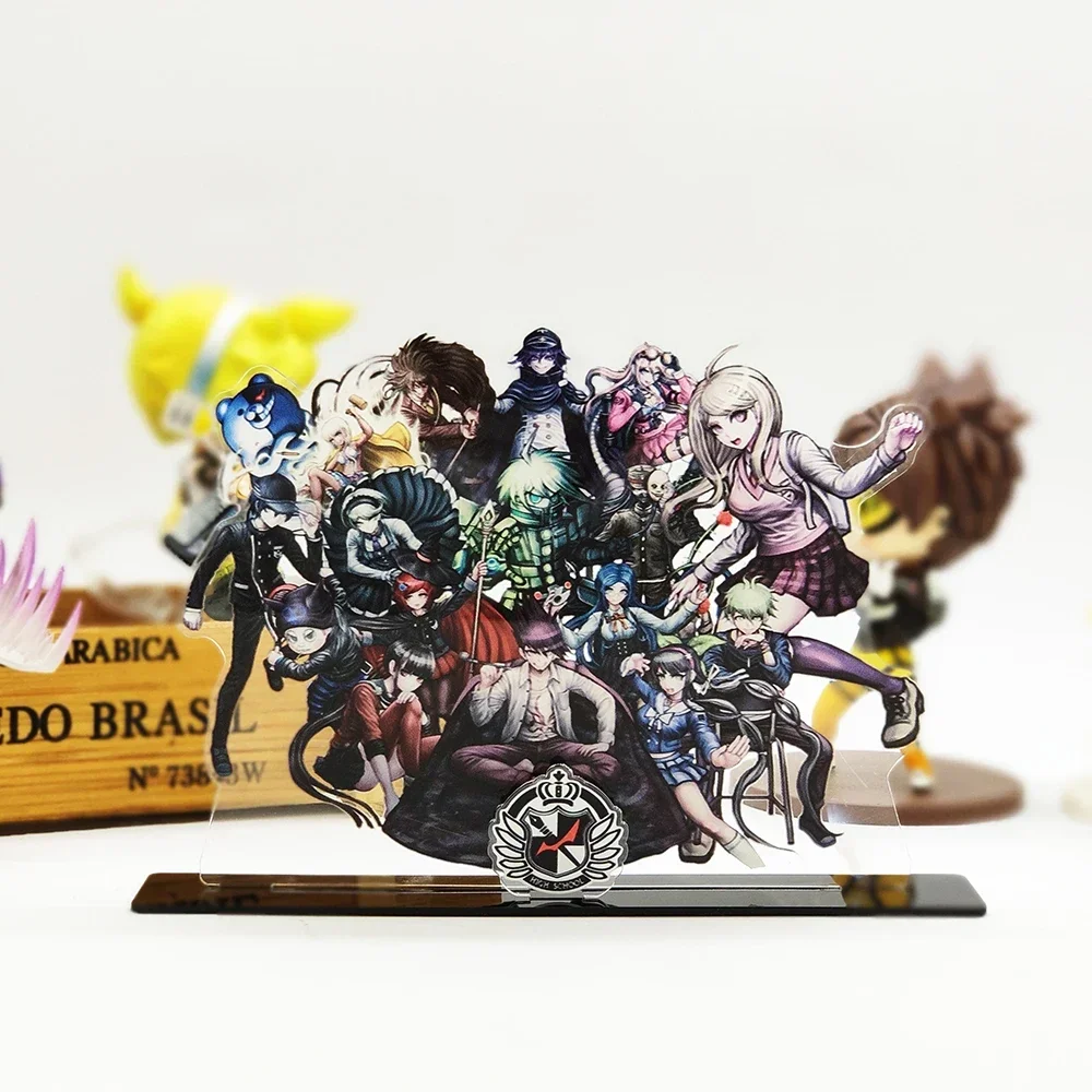 Danganronpa V3 Killing Harmony  Monobear Kaito Kaede Shuuichi Kiibo Maki acrylic standee figurines desk decoration cake topper