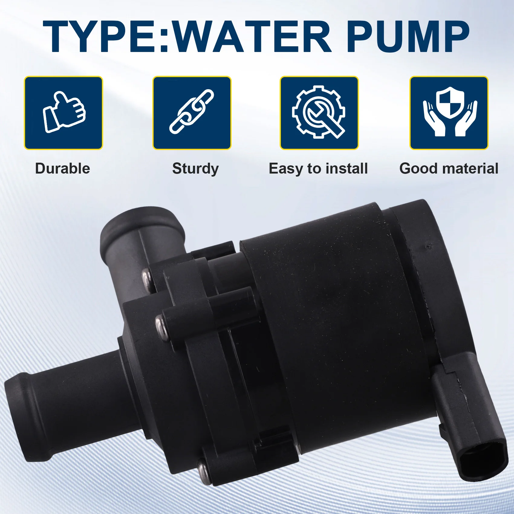 

Top Sale Car Water Pump Electronic Auxiliary Water Pump 8E0965559 For A4 VW Amarok Sharan Seat Alhambra Skoda 1997-2010