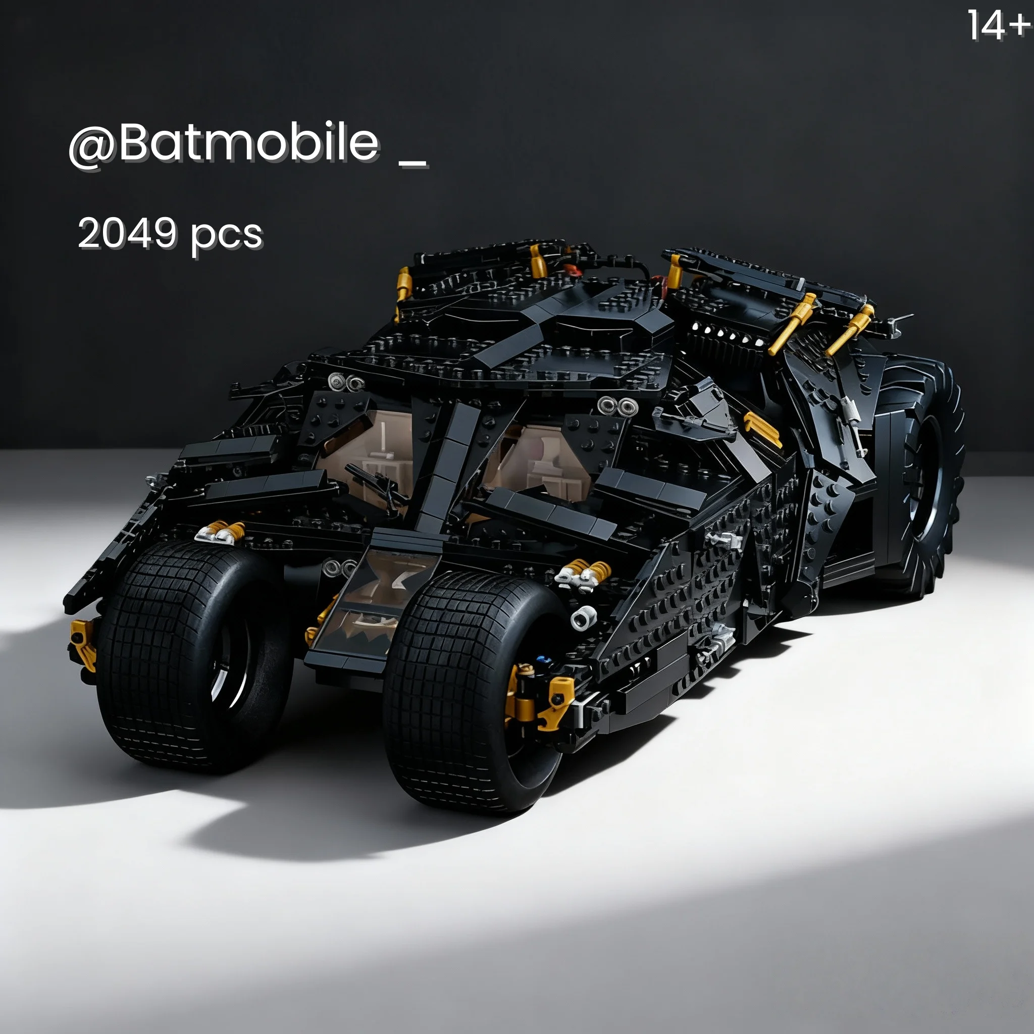 

В НАЛИЧИИ 2049 шт. Колесница Темный Рыцарь Бэтмобиль Совместимость 76240 Модель Строительные Блоки Набор Кирпичей Для Детей Взрослых Рождественские Подарки