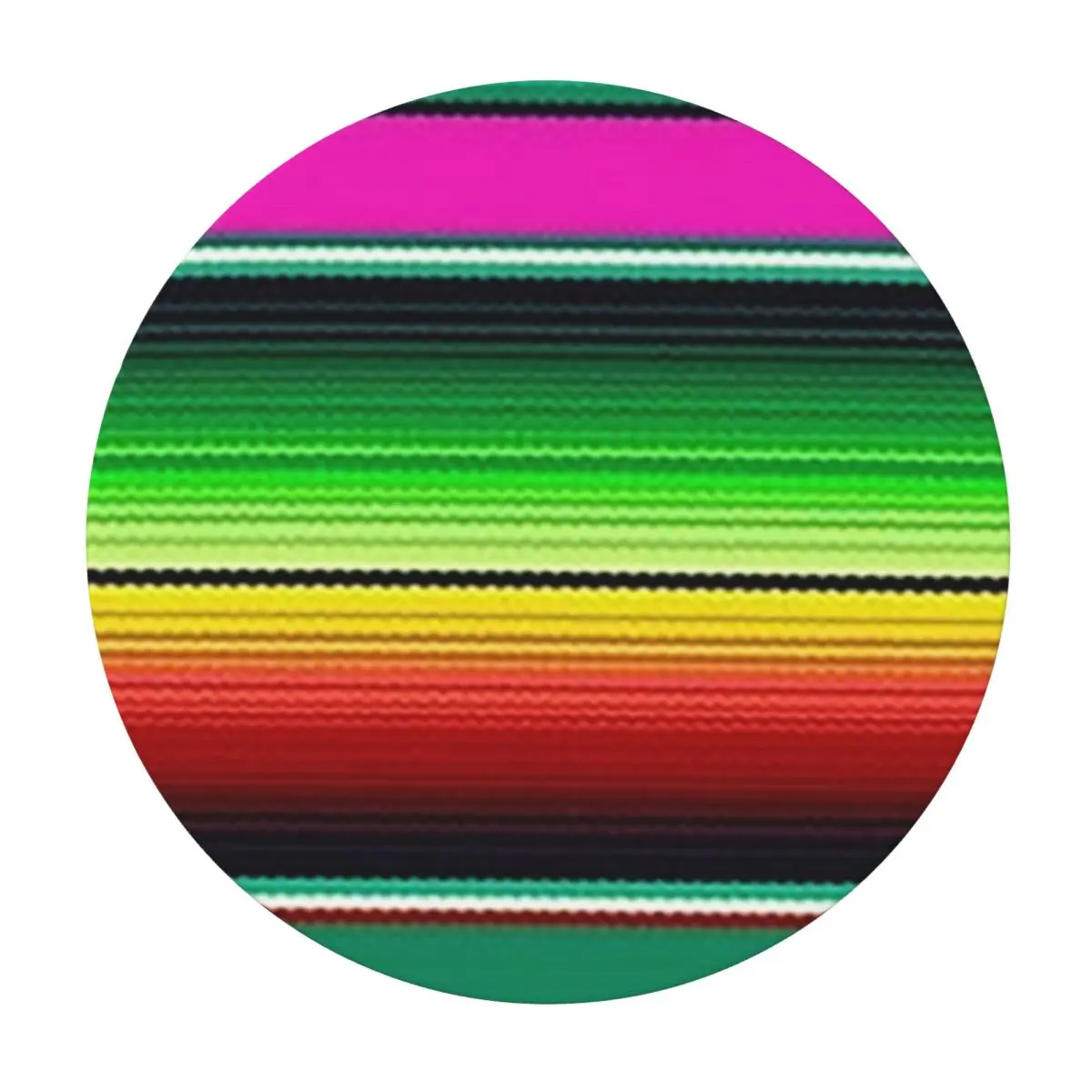 Mexican Indigenous Waterproof Round Tablecloth Oilproof Table Cloth for Kitchen Events Dining Table Cover