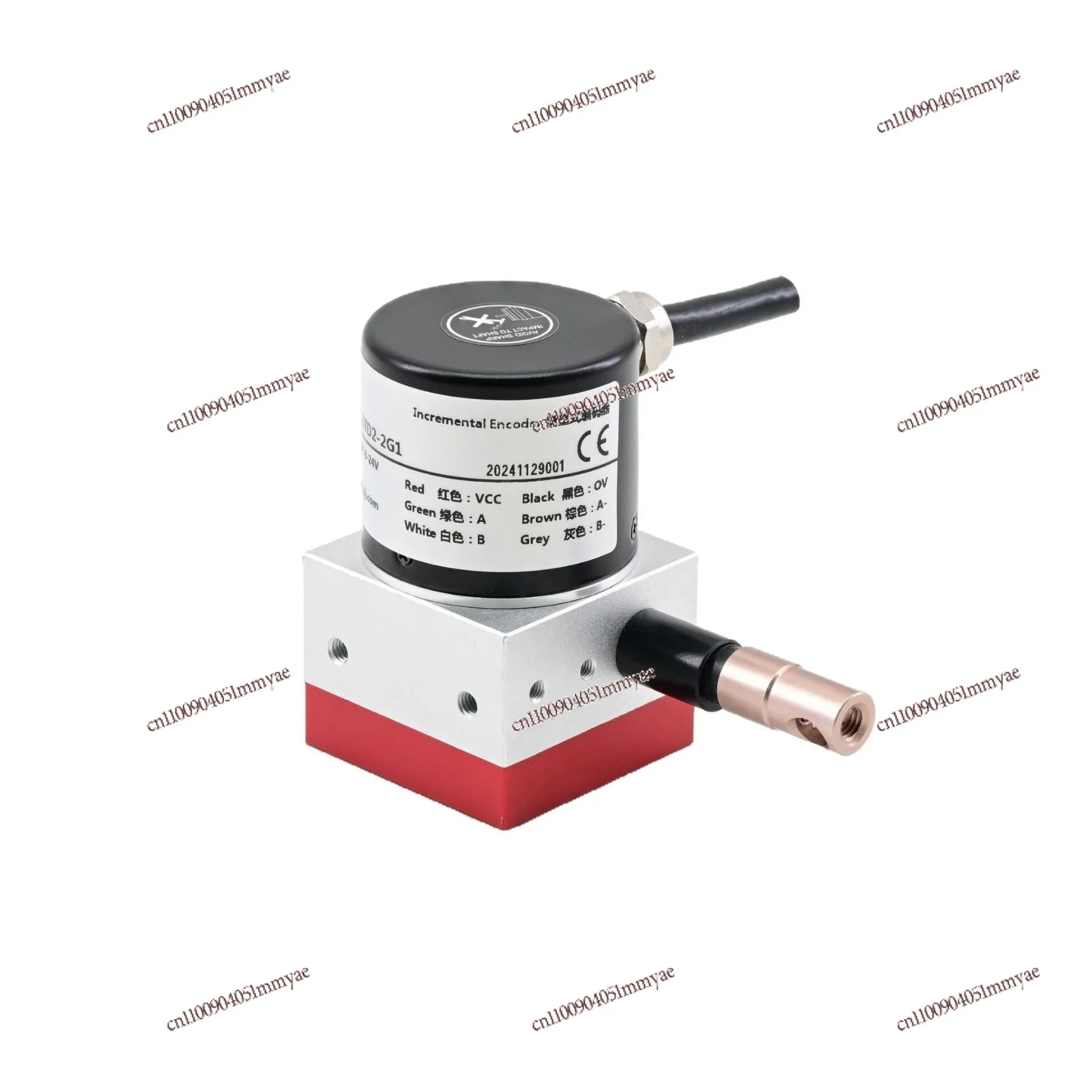 Pull Wire Displacement Sensor Analog Pulse HA40 Voltage Open Collector Drive Output High Precision Industrial Grade