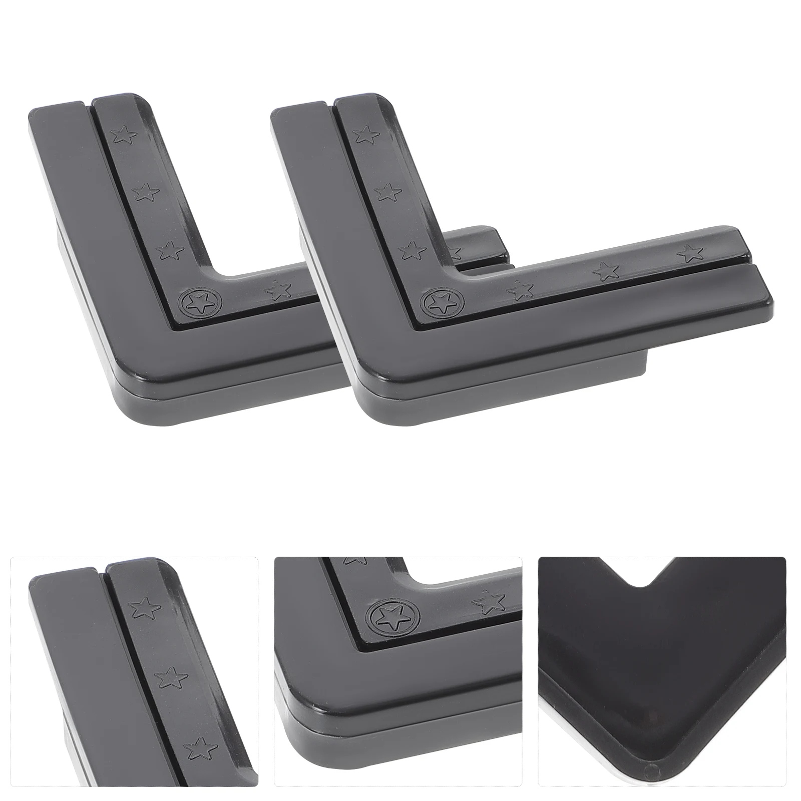 

12 Pcs Bumper Corner Protectors Edges Cuttable Cover Furniture Frame Trim Safe Guards