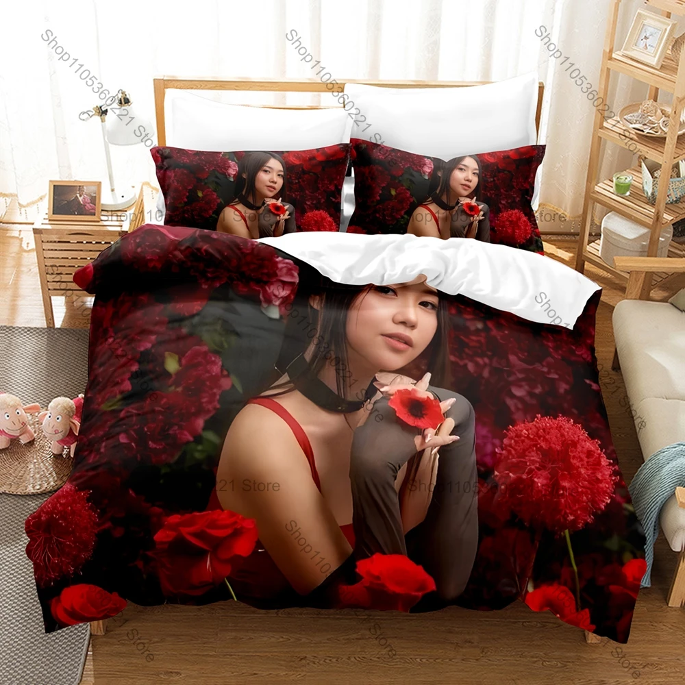 

Vilmei Themed 3PCS Bedding Set Vivid Art Print Cozy Microfiber Bedding Kit For All Season Use