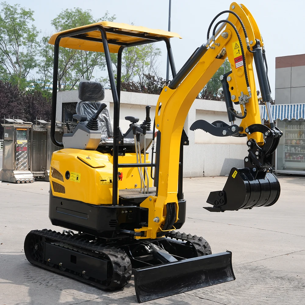 Mini excavator 1.2ton 1.8ton 2ton 2.5ton hydraulic crawler-type excavator EPA EuroV standard Small excavator Customization