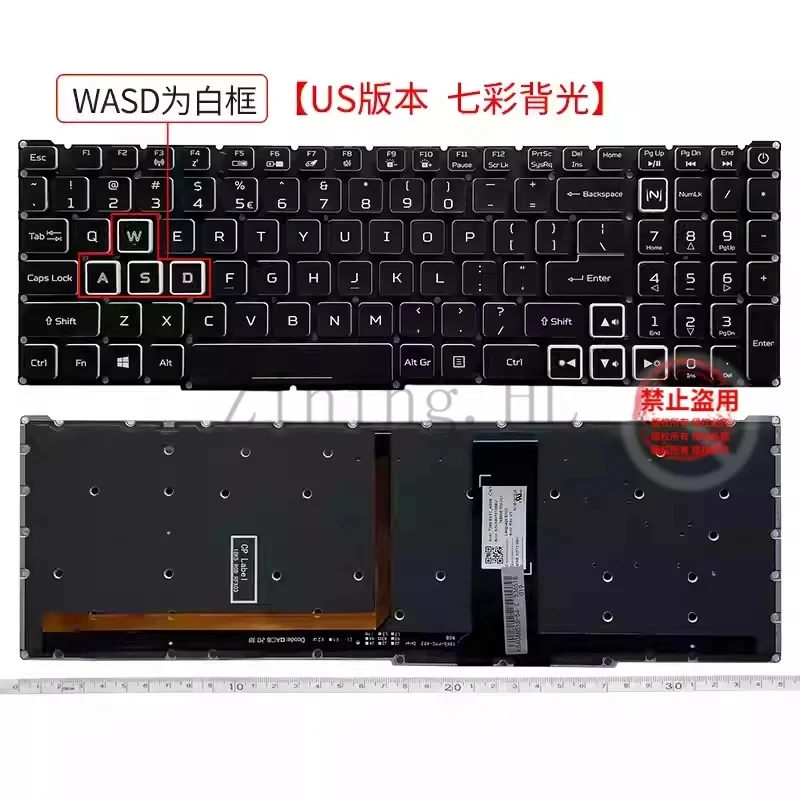For Acer PH315-52, PH317-53, PH517, PT315, PT515 51, 52, 53, 54 keyboard