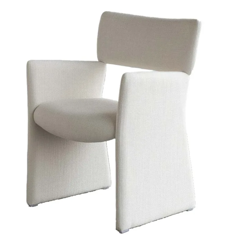 Nordic wabi-sabi style lounge chair living room hotel reception chair export designer crown restaurant chair negotiation