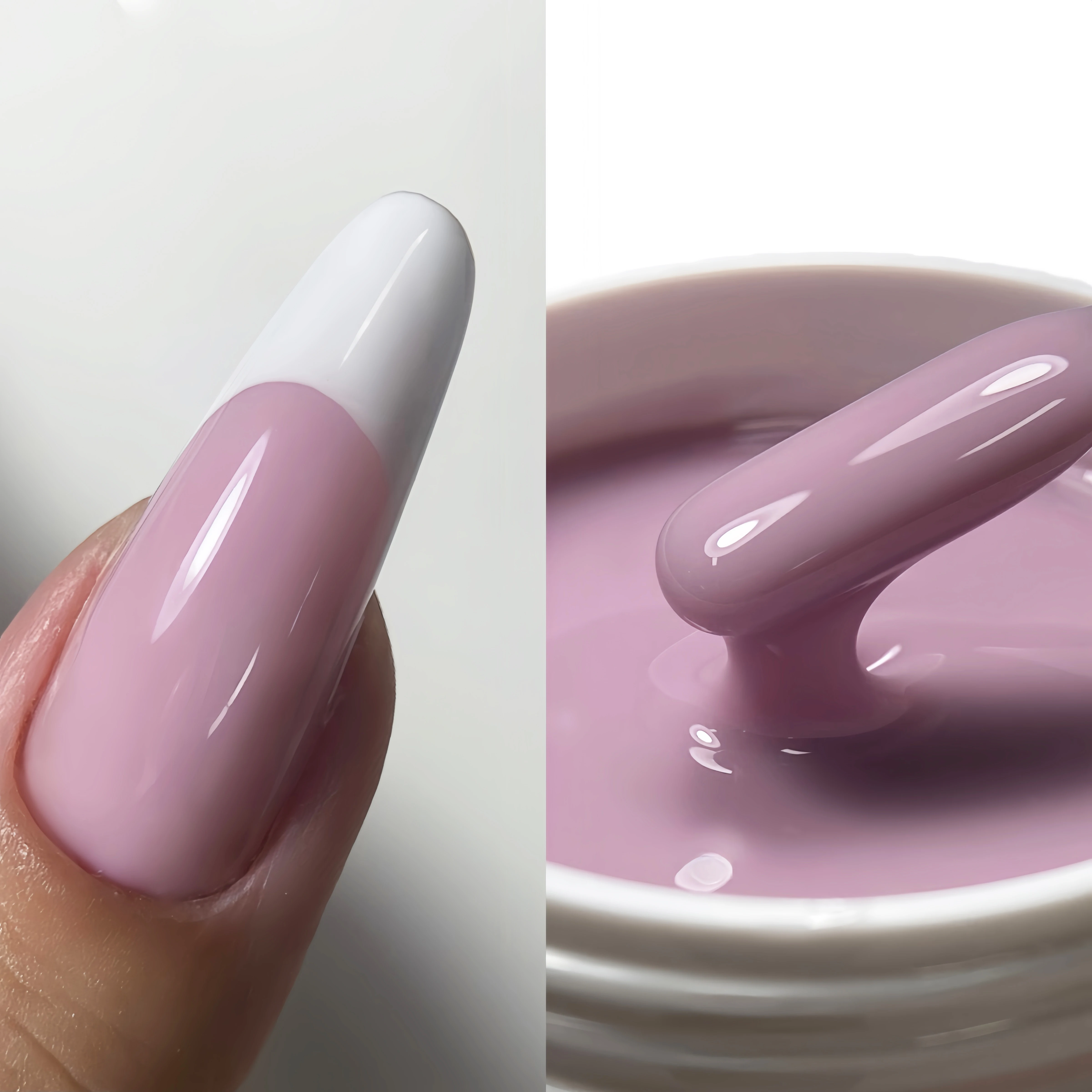 MSHARE TPO Free Liquid Acrylic Gel Acrygel Builder Nail Gel For Nails Extension Constuction Pink Shade Self Leveling Soak Off image 3