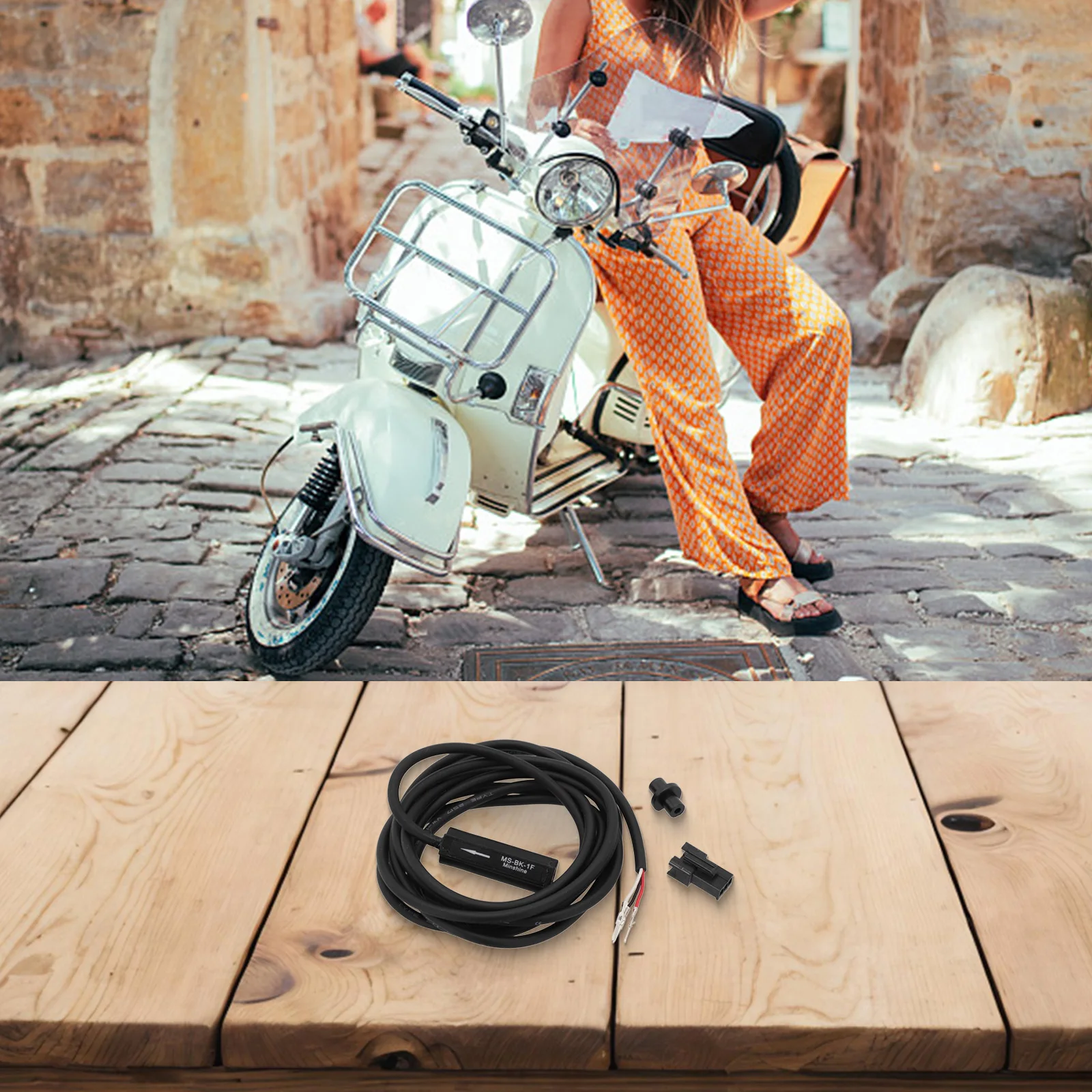 

Wire Brake Sensor Wheel Speed Sensor Outdoor 1pcs 40g Bicycle Components Bike Accessory Black Electric Bicycle