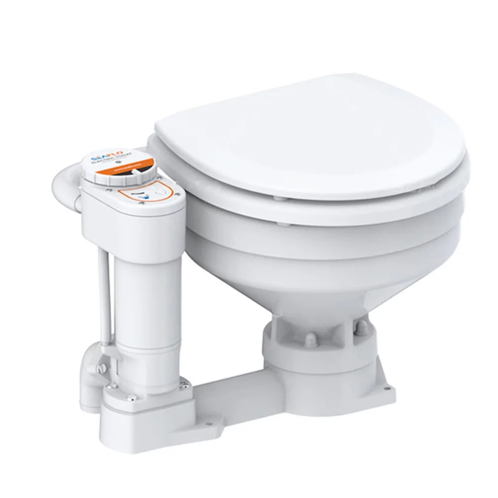 MARINE Marine Self-priming Vertical Electric Toilet Pump 12V/24V Marine Toilet Fittings Boat Toilet