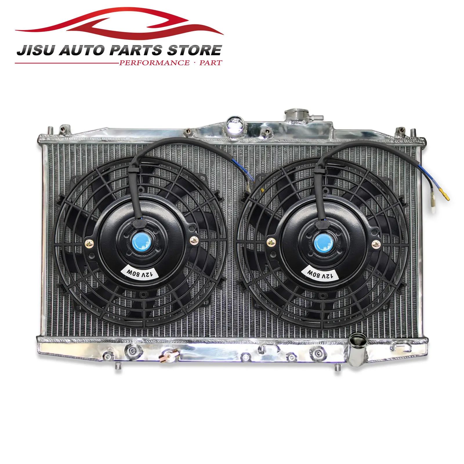 

Aluminum radiator + Fans for Honda Accord MK VI VII Hchback CG8 CH6 CG9 CH7 CL4 CL3 CF4 CK CG CH CF 1998-2003