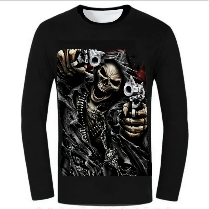 2025 футболка для езды на мотоцикле с 3D принтом, быстросохнущая, дышащая, для мужчин и женщин, для занятий спортом на открытом воздухе, с длинным рукавом