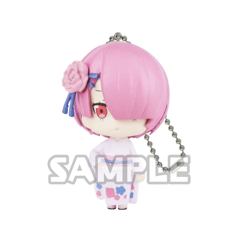 Bushiroad RE: ZERO Starting Life in Another World Action Figures Model Rem Emilia Kimono Pendant Gashapon Official Genuine