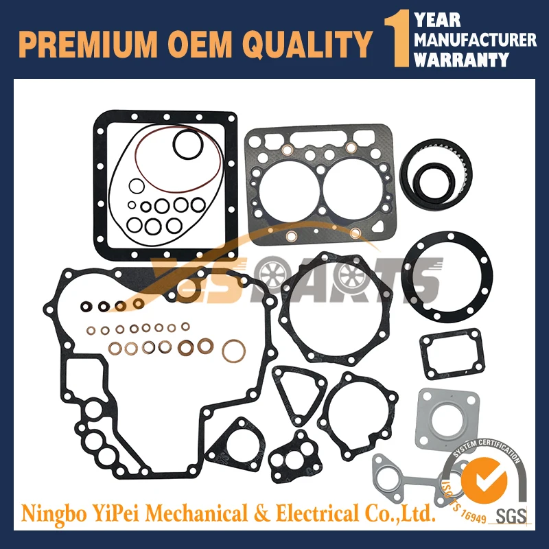 

New Z482 Full Gasket Kit For Kubota Engine 16853-99355