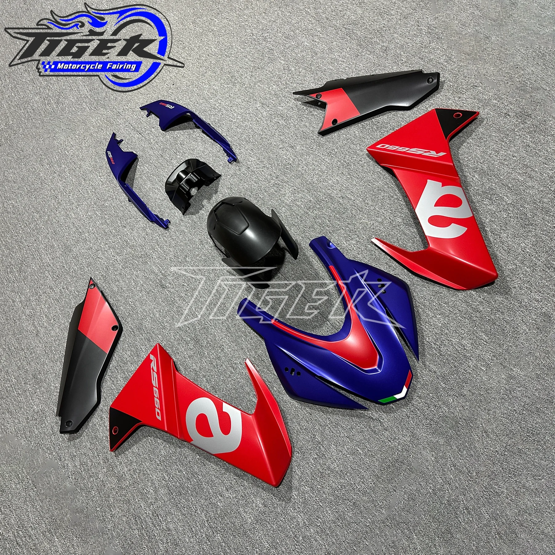 

Ew ABS Motorcycle Fairing Kit Fit For Aprilia RS660 2022 2023 2024 Custom Fairings Kit Bodywork Shell