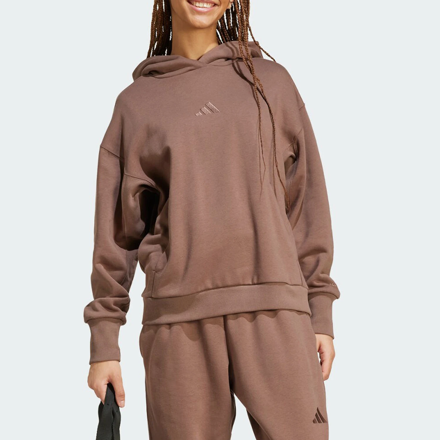 adidas genuine W ALL SZN BF HD Women's Hooded Retro Sweatshirt IY6763