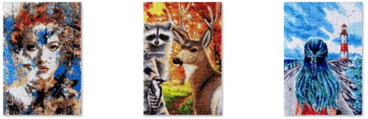 Latch hook rug kits with Pre-Printed Pattern Cross stitch embroidery kit Footprint Carpet with your needlework Girl  69-102