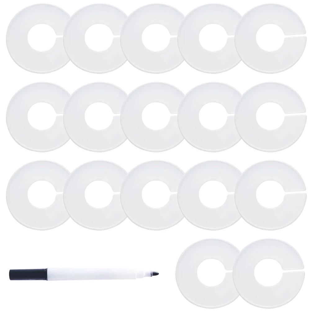 30 pièces de séparateurs de vêtements en plastique, séparateur de garde-robe pour la maison, outil de tri des vêtements, séparateur de penderie, adulte