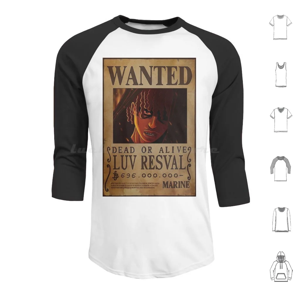 Sudaderas con Capucha Luv Resval Wanted de Manga Larga, Luv Resval Rap, Luv Resval Alkpote Rap, Fr French Rap, Black Star Freeze, Corleone