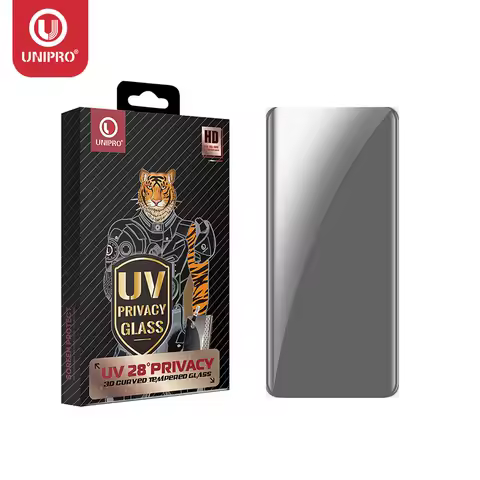 UV Privacy Tempered Glass For Samsung Galaxy S24 S23 S22 S21Ultra Plus Note 20Ultra S23FE Anti Spy Fingerprint Unlocking 5G Film