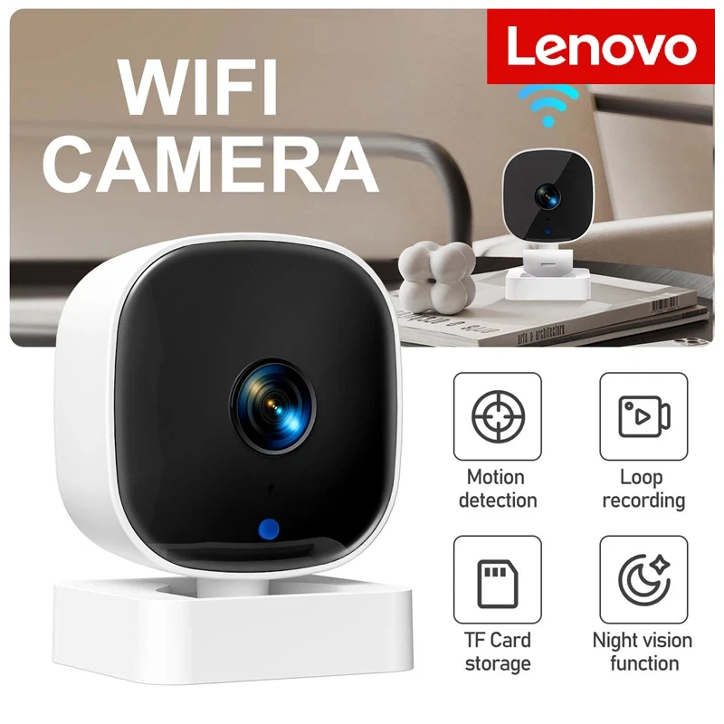 Lenovo M7 Mini HD Wifi Smart Monitor Surveillance Camera Video Voice Recorder Covert Wireless Security Camera Small Cam 2027 NEW