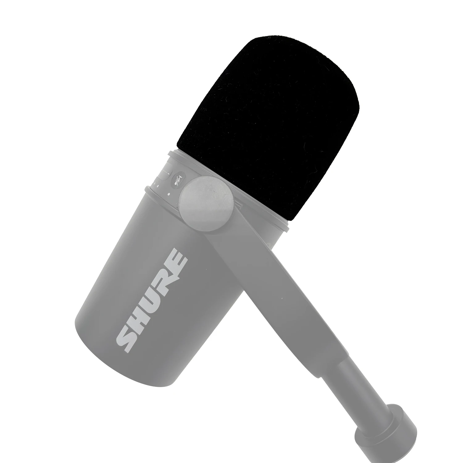 Blue Mantis Pop Filter  Dead Cat Customized Logo Professional Sponge Mic Windscreen Foam Mic Cover Windshield For Shure MV7