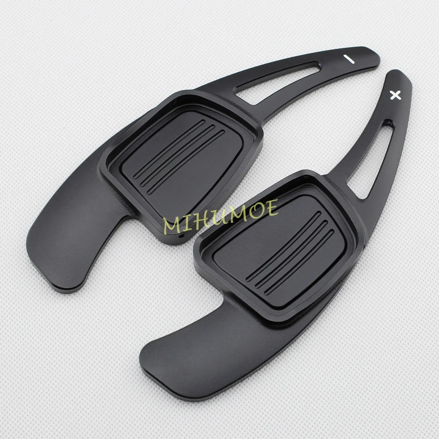 For Audi A3 A4 S4 B9 A5 Q2 Q3 Q5 Sportback Q7 Q8 TT SQ2 SQ5 Interior Steering Wheel Paddle Shifter Extension Accessories Black