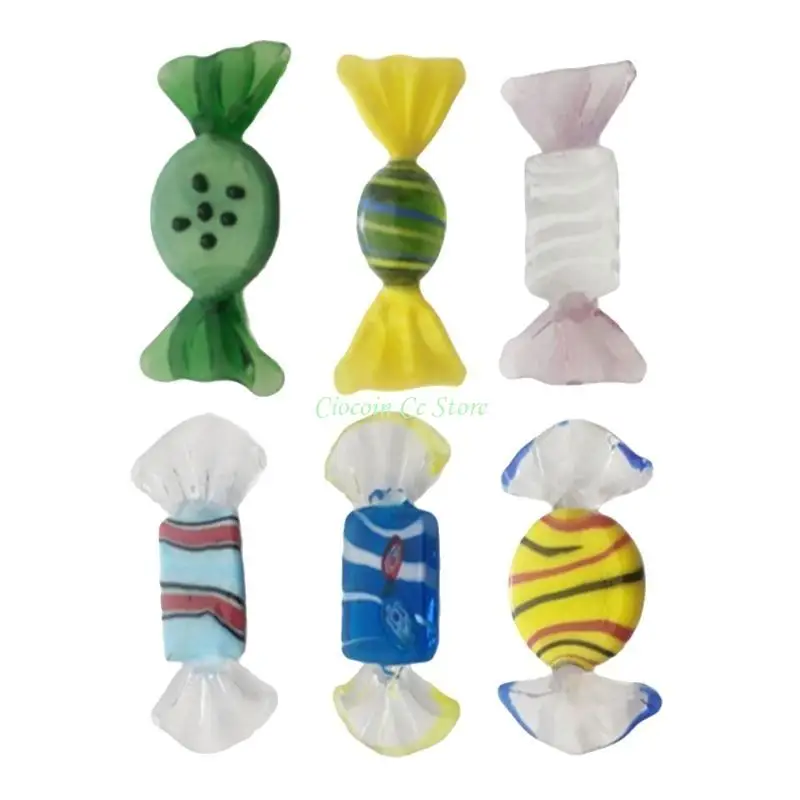 X90F Hermosos adornos coleccionables Candys para decoración del hogar