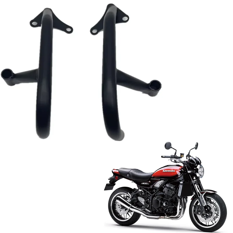

Motorcycle Highway Engine Guard Crash Bar Frame Bumper Fairing Protector Bars For Kawasaki Z900RS Z900 Z 900 RS 2017-2021 2020