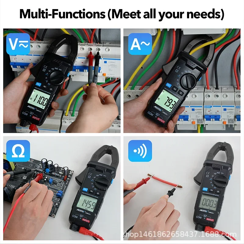 Stable  MESTEK Electrician Digital Clamp Flow Meter High-precision Clamp CM83APLUS Digital Clamp Multi-function Universal Meter
