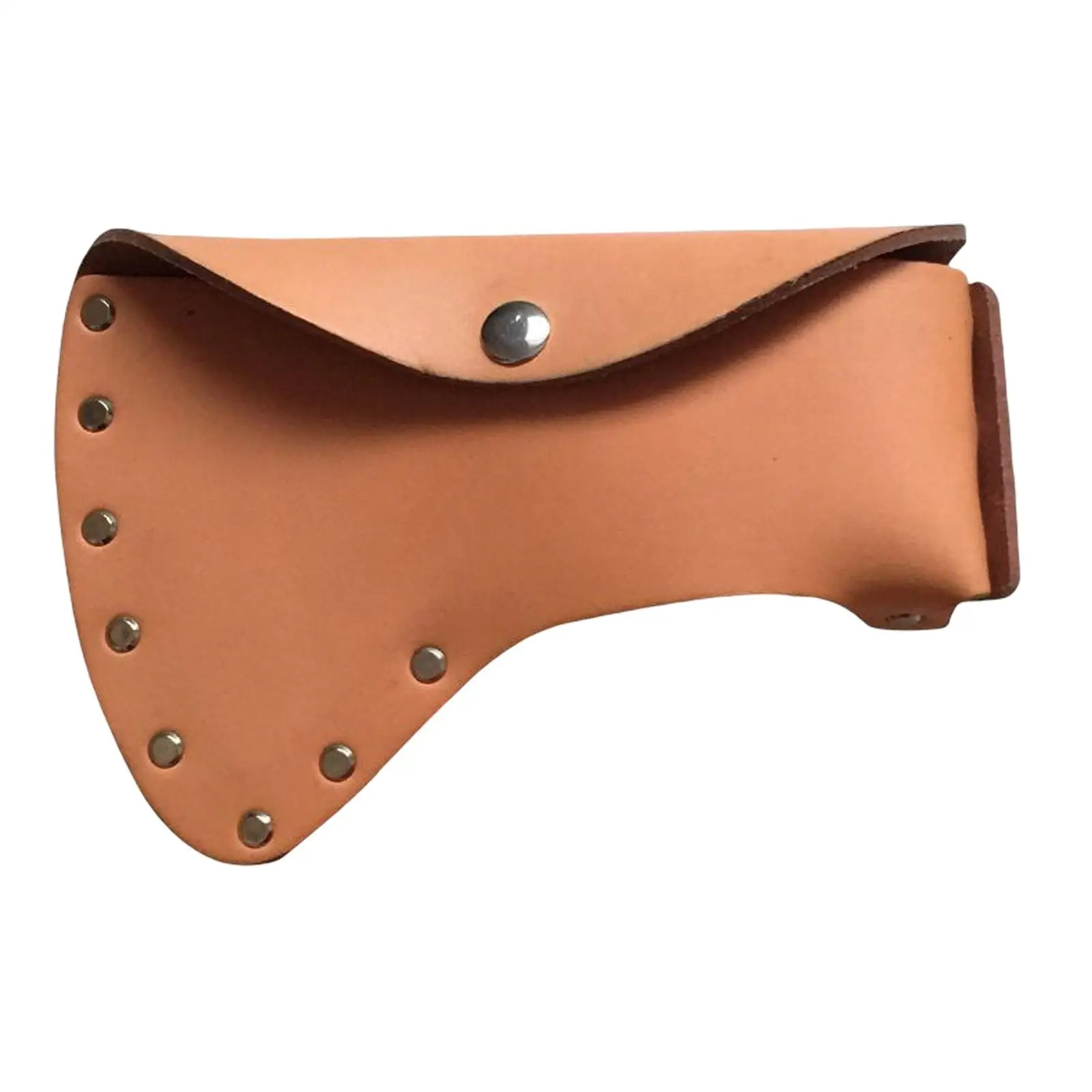 Axe Cover Sheath PU Leather Hatchet Protector Blade Case Camping Tool Pouch for Carpenter Hewing Carving Ax