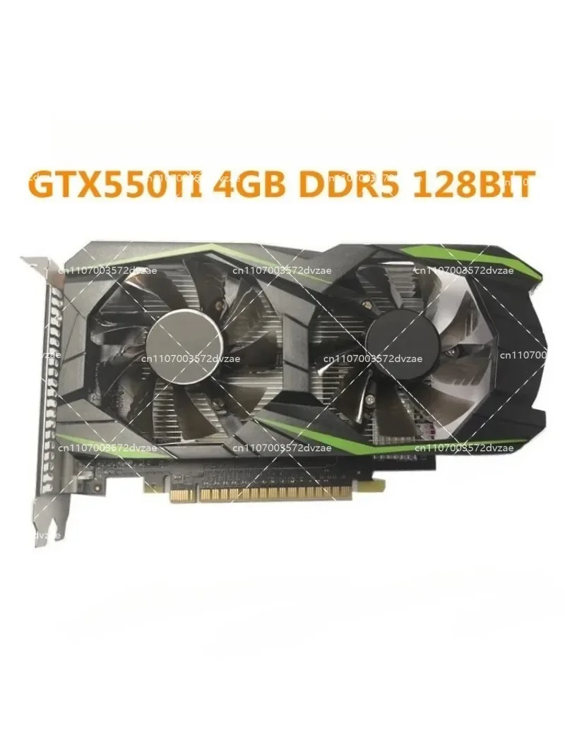 New GTX550TI 4GB Graphics Card High Definition Gaming Discrete Desktop  C2075 for Microsoft Windows 10 Home Single Language