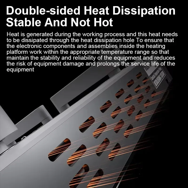 TLF メカニック X-15PM プレヒートプラットフォーム 熱風はんだ除去ステーション デガミングステーション 携帯電話修理用 X その他用