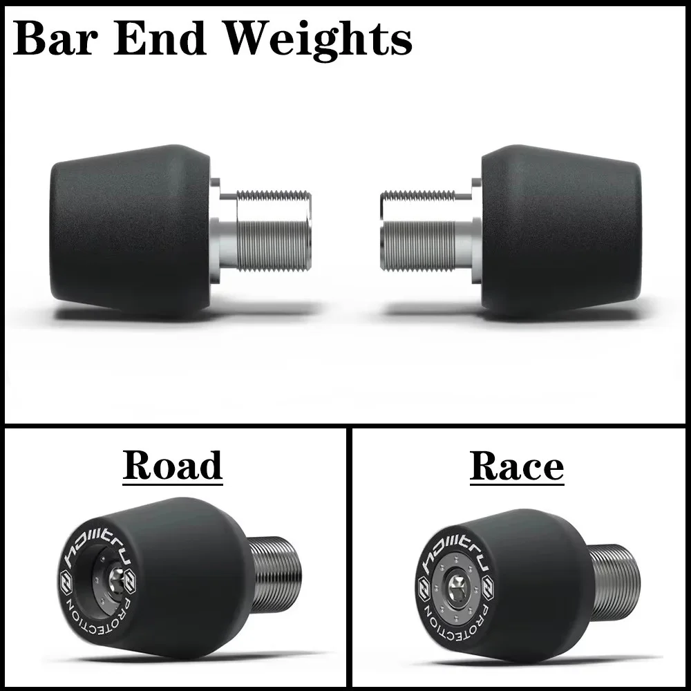 

For MV Agusta Dragster 800 / 800 Rosso 2018-2023 Motorcycle Handle Bar End Weight Grips Cap