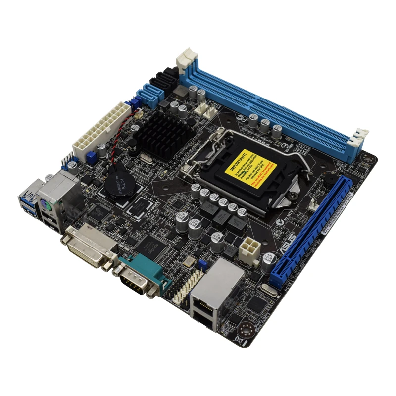 P9D-I C226 ASUS Mini-ITX Server Motherboard LGA 1150 For Xeon E3-1200 V3 DDR3 ECC 6x SATA III HDMI VGA 1%Off Durable